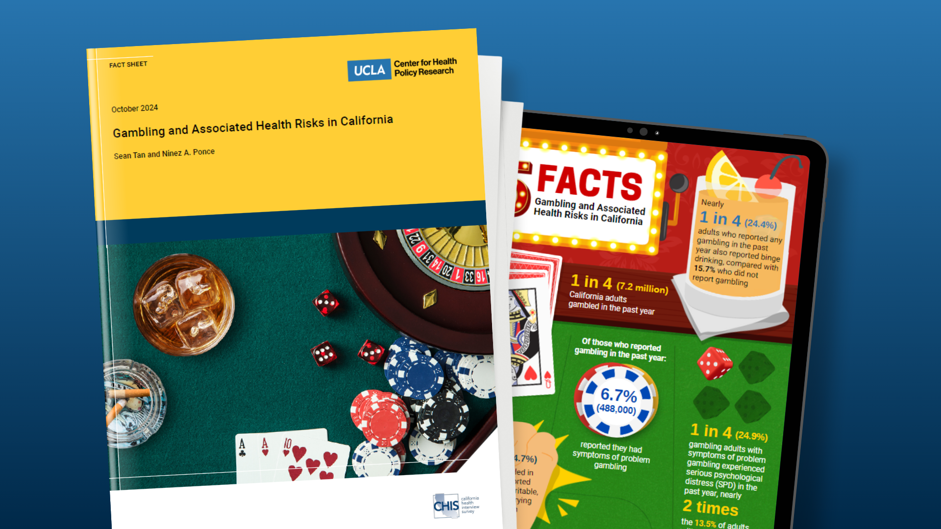 Gambling and Associated Health Risks in California